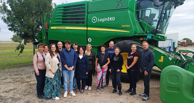 Šentjur School Center explores agri-tech at LoginEKO