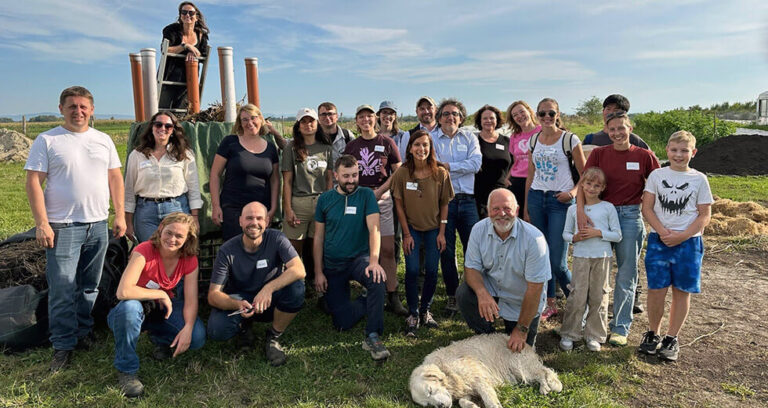 Learning at the Lighthouse Farm Academy Soil Health Workshop in Austria