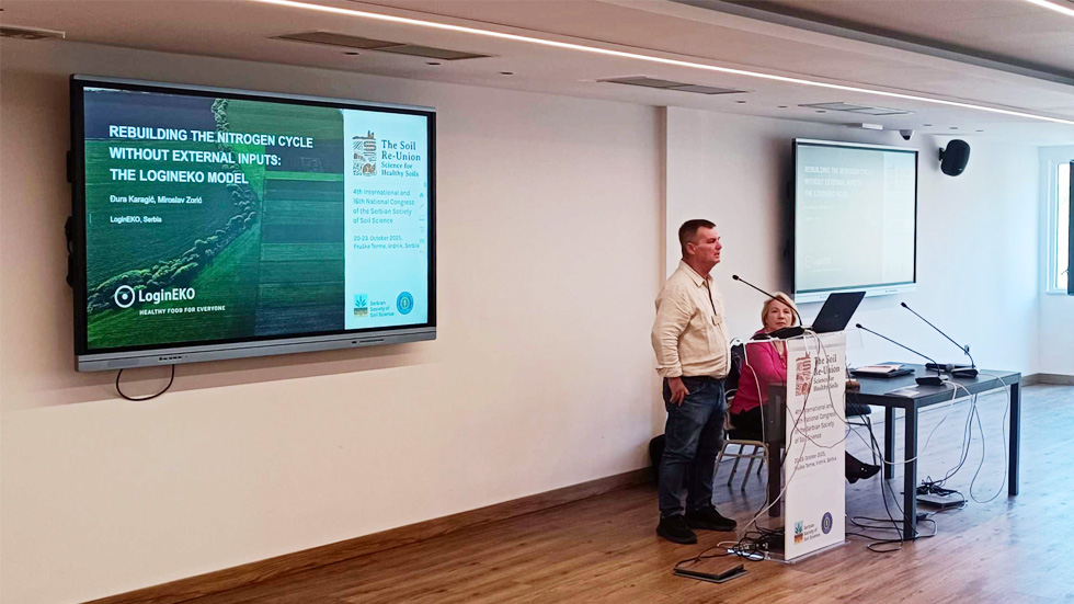 logineko at the soil health reunion congre