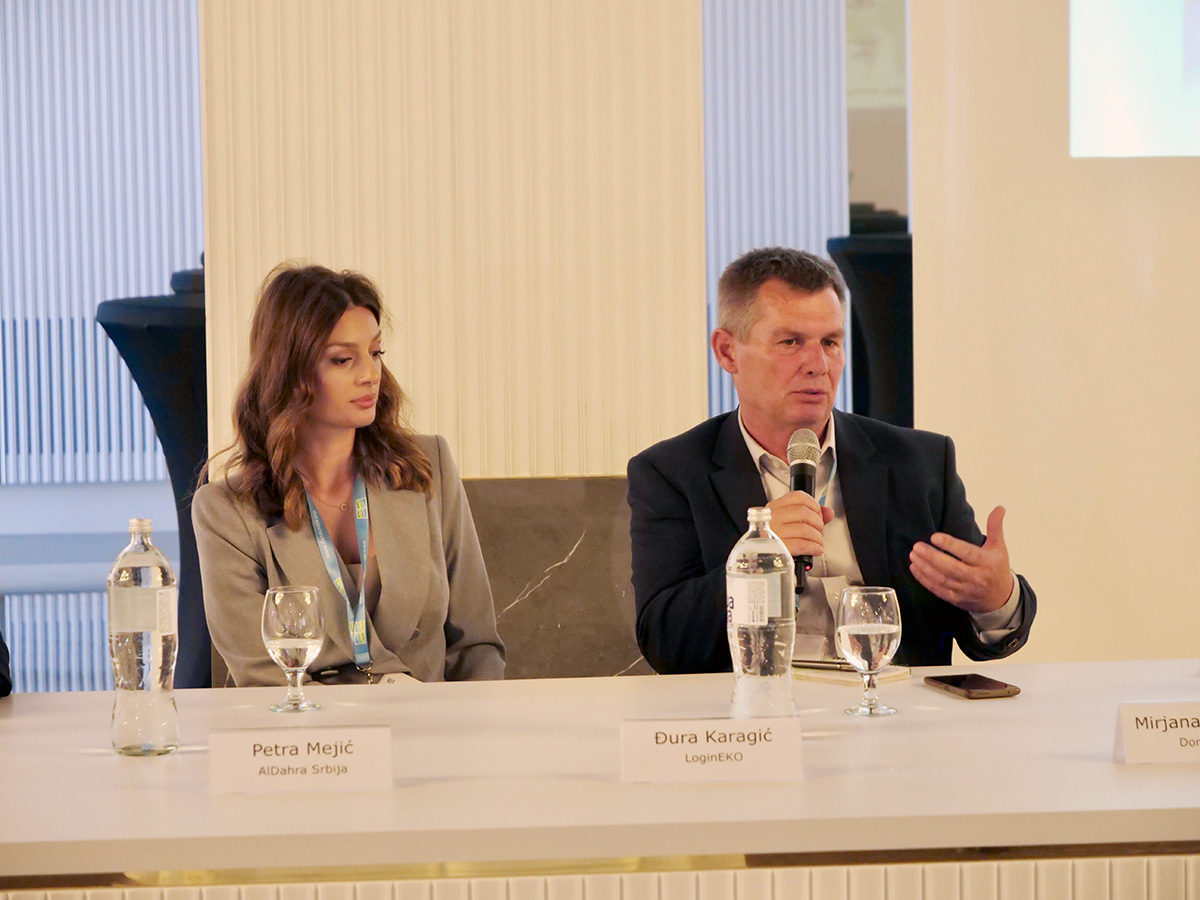 logineko presenting at donau soja congress