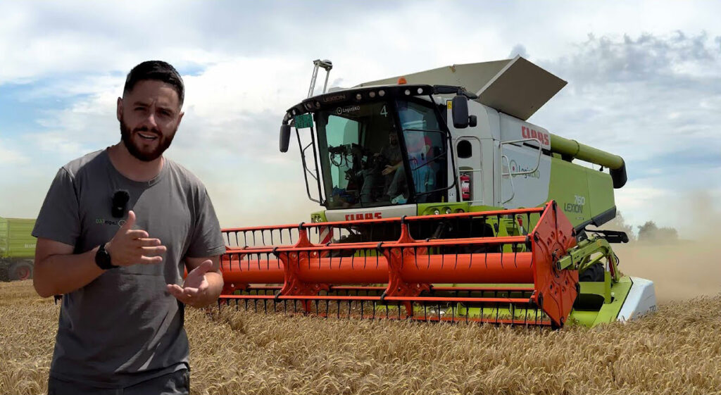 Large-Scale Organic Farming Yields